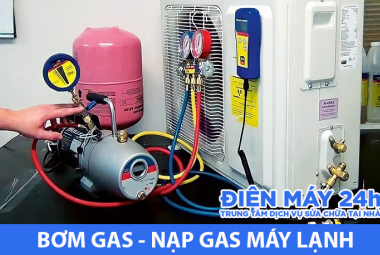 Dịch Vụ Bơm Gas Máy Lạnh Tại Nhà
