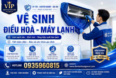Dịch Vụ Vệ Sinh Máy Lạnh Tại Nhà Uy Tín