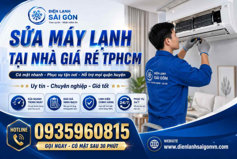 SỬA MÁY LẠNH TẠI NHÀ GIÁ RẺ TPHCM